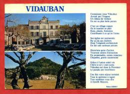 * VIDAUBAN-Multiples Vues(Automobiles:CITROËN DS,RENAULT 4L,R5...)-1979 - Vidauban