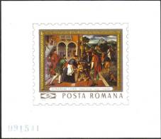 Music Movie Art 1969 Bernardino MS Romania Stamp MNH - Collections