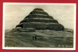 CPSM Petit Format  Afrique Egypte   Lehnert & Landrock   N° 173   Sakkara - The Step Pyramid   Saqqarah - Pyramides