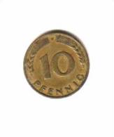 GERMANY    10  PFENNIG  1949  (KM # 103) - 10 Pfennig