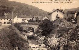 CORNIMONT : (88) Champs à Nabord. Le Pont Du Sag - Cornimont