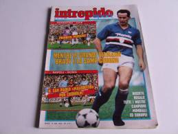 P277 Intrepido Sport, N.41 1982, Calcio, Sampdoria, Juventus, Fiorentina, Fumetti, Pubblicità Vintage, Auto, Ferrari - Sports