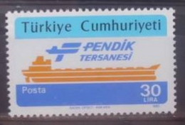 Türkei    Schiff  1982  ** - Unused Stamps