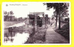 * Houdeng Goegnies (La Louvière - Hainaut - La Wallonie) * (Nels, Edition Loré) Ascenceur, Bateau, Péniche, écluse, Quai - La Louvière