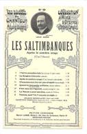 Partition Musicale, "Les Saltimbanques" -  Louis Ganne - Noten & Partituren