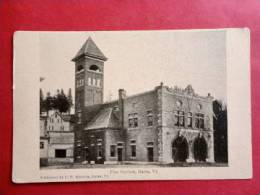 - Vermont > Barre   Fire Station Ca 1910===ref 657 - Barre