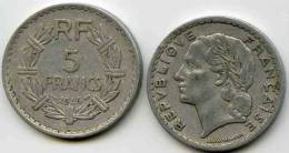 France 5 Francs 1946 GAD 766 KM 888b.1 - 5 Francs