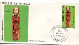 Wallis Et Futuna    FDC  26 Juil.84      Tiki Wallisien - FDC