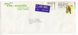 TZ556 - AUSTRALIA  , Lettera Air Mail Per L'Italia Del 1980. Bird - Lettres & Documents