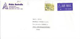 TZ568 - AUSTRALIA  , Lettera Per L'Italia Del 1983 - Brieven En Documenten