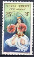 POLYNESIE -  1964: Poste Aérienne "Danseuse Tahitienne" (N° PA 7 Obl) - Usati