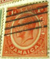 Jamaica 1912 King George V 1d - Used - Jamaïque (...-1961)
