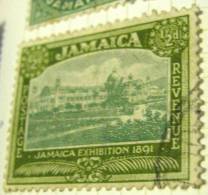 Jamaica 1919 Jamaica Exhibition 1891 0.5d - Used - Jamaïque (...-1961)
