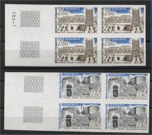 FRANCE, UNESCO OFFICIALS 1980 Protected Sites,  IMPERFORATED BLo4, MNH - Unclassified
