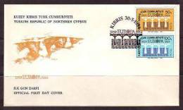 1984 NORTH CYPRUS EUROPA CEPT FDC - Covers & Documents