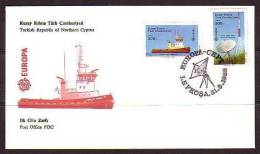 1988 NORTH CYPRUS EUROPA CEPT FDC - 1988