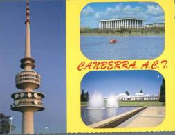(415) Australia - Australian Capital Territory - ACT - National Library, Telecom Tower, Old Parliament - Canberra (ACT)