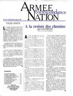 Correspondance Armées Nation - N° 55 De Septembre/octobre 1987 - French