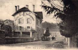 ARCHES : (88) Hôtel De La Truite Renommée - Arches