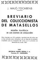 EBook: "Breviario Del Coleccionista De Matasellos" Por Majó Tocabens - Cancellations