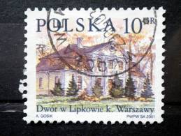 Poland - 2001 - Mi.nr.3890 - Used - Polish Manors - Lipków At  Warsaw - Definitives - Gebraucht