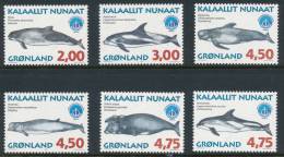 GREENLAND/Grönland 1998, Whales Of The Arctic Ocean III, Set Of 6v And Souvenir Sheet** - Ongebruikt