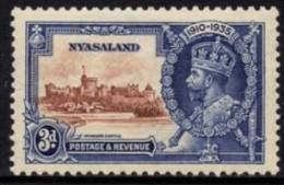 Nyasaland - 1935 Silver Jubilee 3d (*) # SG 125 , Mi 47 - Nyassaland (1907-1953)