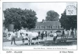 91 - Evry Petit Bourg : Intérieur De La Ferme Rouillon (Reproduction) - Evry