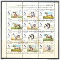 ESMP62-L1681TTSC.Spain.Es Pagne.Exposicion Mundial De Filatelia.Caballos.1998.( Ed. MP 62**) Sin Charnela.LUJO - Sonstige & Ohne Zuordnung