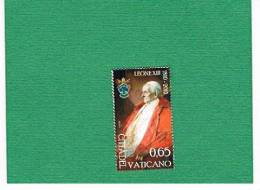VATICANO - VATICAN - UNIF. 1545 - 2010 200^ ANNIV. NASCITA DI LEONE XIII  - NUOVI ** - Unused Stamps
