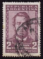 ARGENTINE 1957  -  YT 578   -  Esteban Echeverria - Oblitéré - Gebruikt