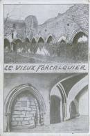 LE VIEUX FORCALQUIER CLOITRE DES CORDELIERS ET PORTE DE L'EGLISE 04 - Forcalquier