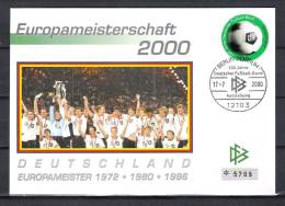 DEUTSCHLAND, 17/07/2000 100 Jahre Deutscher Fubball-Bund (GA1839) - Championnat D'Europe (UEFA)