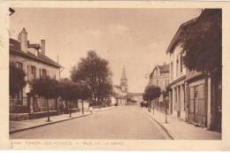 CPA - THAON LES VOSGES - Rue De La Gare - Thaon Les Vosges