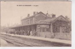 60.588/ ST JUST EN CHAUSSEE - La Gare - Saint Just En Chaussee