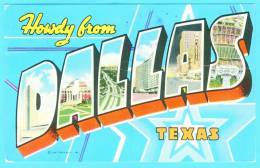 Postcard - Dallas      (7390) - Dallas