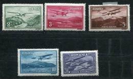 Romania 1931 Mi 419-3 Sc V 17-1 MH (*) CV 50 Euro Airmail - Ongebruikt