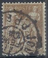 1898-900 FRANCIA USATO SAGE 2 F I TIPO - FR475 - 1876-1878 Sage (Type I)