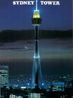 (322) Australia - NSW - Sydney Tower At Night - Sydney