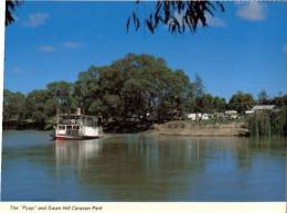 (322) Australia - VIC - Swan Hill Caravan Park And Pyap Ship - Swan Hill
