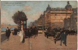 LUIGI LOIR  PARIS QUAI D'ORSAY ET GARE ILLUSTRATION - Loir