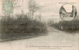 CIRCUIT DE LA SARTHE 1906 , AUTOMOBILE ,  N°13 , Entrée De La Forêt De VIBRAYE - Vibraye