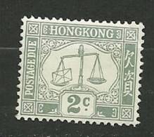 Hong Kong Neuf ** ; Y & T ; Taxe/postage Due ;  N° 2 - Postage Due