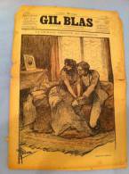 GIL BLAS ORIGINAL LA GRIMACE DECISIVE PAR CHARPENTIER - Newspapers - Before 1800