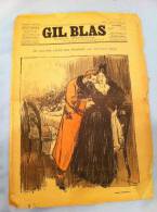 GIL BLAS ORIGINAL JE SOUPE CHEZ MA FEMME PAR GUSTAVE DROZ - Kranten Voor 1800