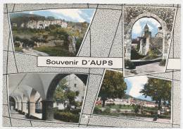 83 // AUPS  Souvenir Multivues  CPSM Edit Spadem 5c - Aups