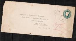 CANADA    Scott # U 20 Postal Stationary From "SIENNA,Quebec" To N.Y. USA (DE/29/30) OS-36 - 1903-1954 Rois