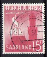 Saarland 1958 Mi 435, Gestempelt [140912III] @ - Gebruikt