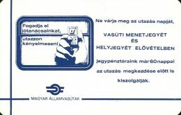 RAIL * RAILWAY * RAILROAD * TRAIN TICKET * HUNGARIAN STATE RAILWAYS * CALENDAR * MAV 1979 4 * Hungary - Kleinformat : 1971-80