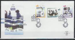 Mzl100fb 70 JAAR WATER- EN ENERGIEBEDRIJF ENERGY WEB ARUBA N.V.  ARUBA 2002 FDC - Agua